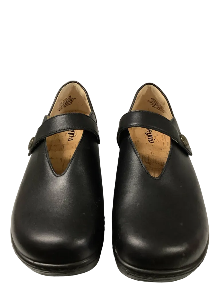 Alegria Shoe Size 6/6.5 Black Opheliah Mary Jane