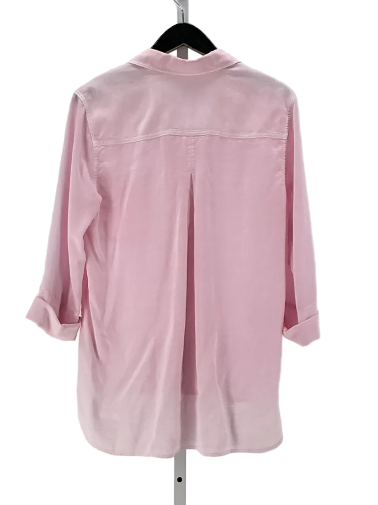 Bella Dahl Size M Pink Shirt