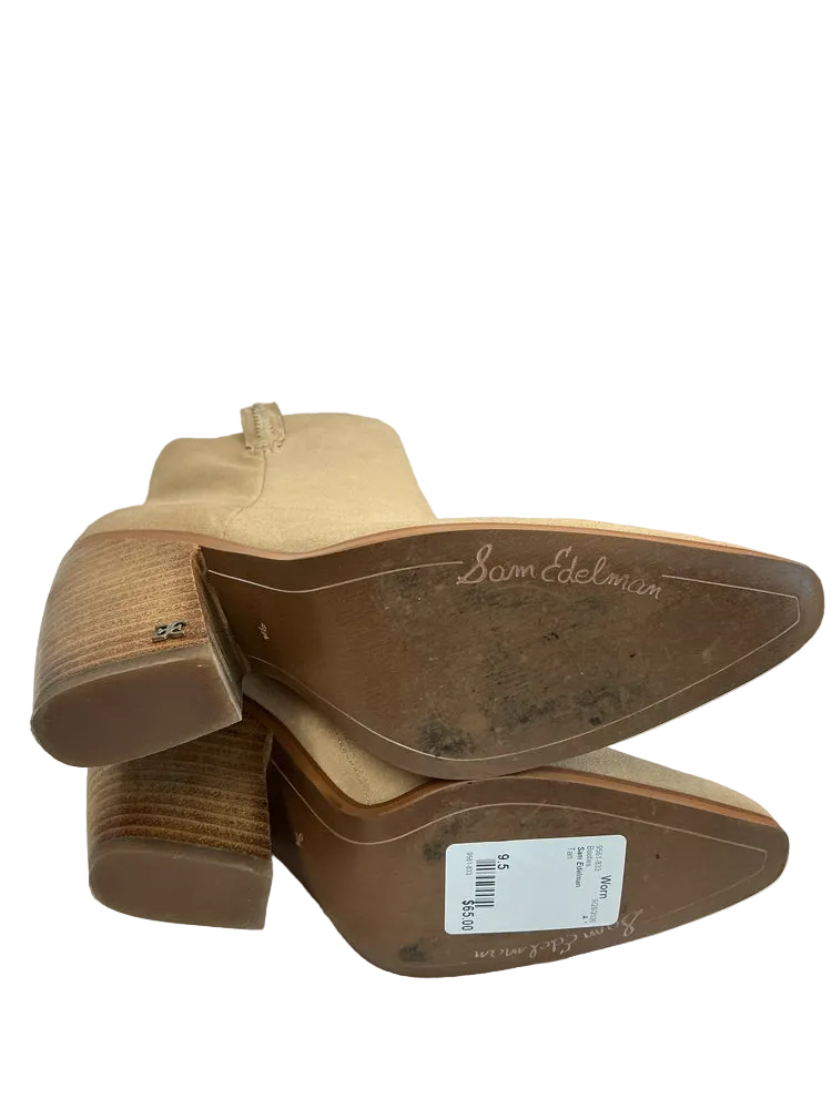 Sam Edelman Shoe Size 9.5 Tan Booties