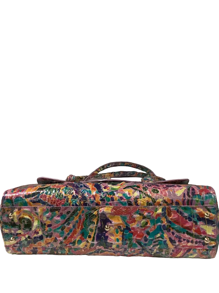 Brahmin Pink Multi Dayan Handbags