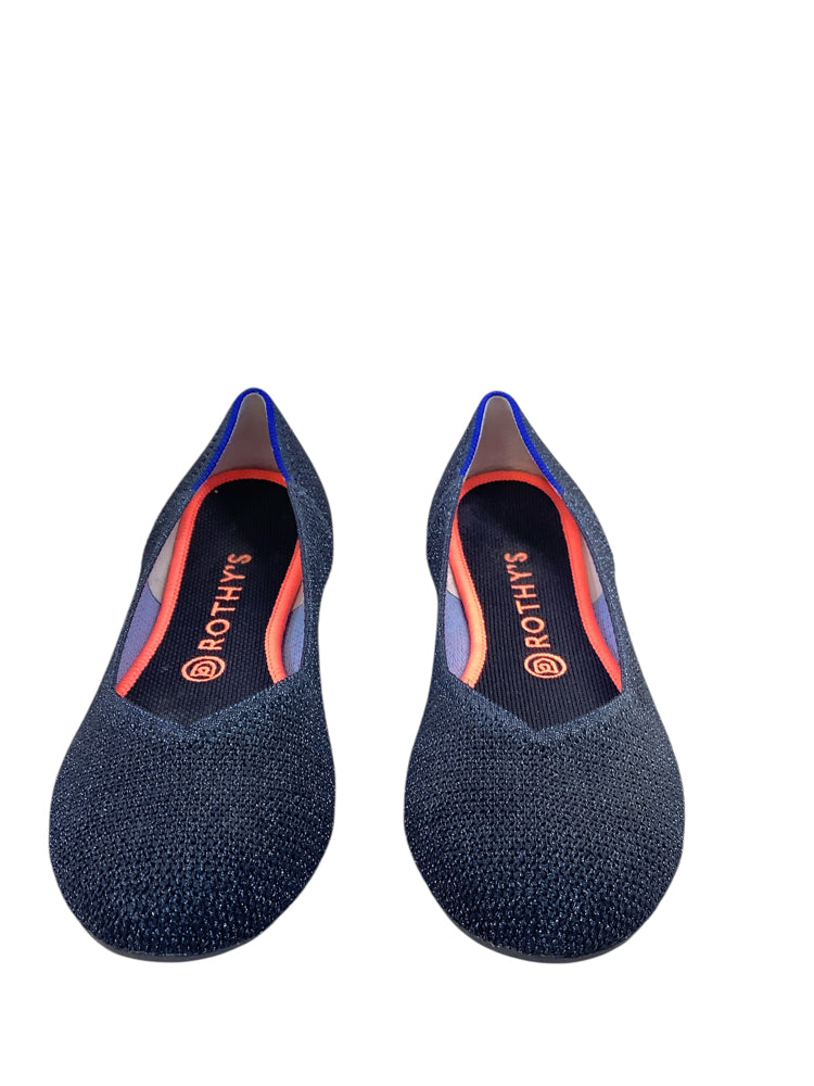 Rothy's Shoe Size 9 Black & Blue Flats