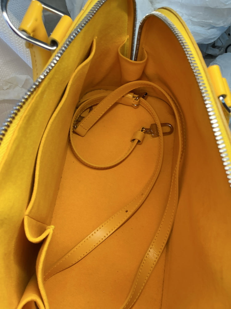 Louis Vuitton Yellow Alma Handbags