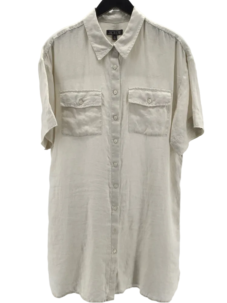 Jcrew Size M Tan Utility Dress