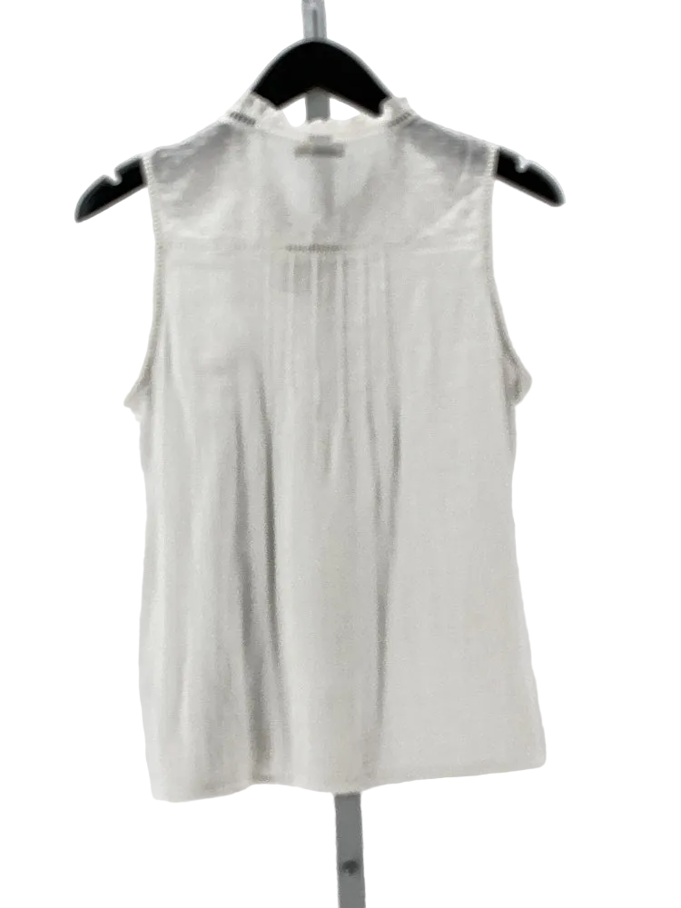 Faherty Size M White Shirt