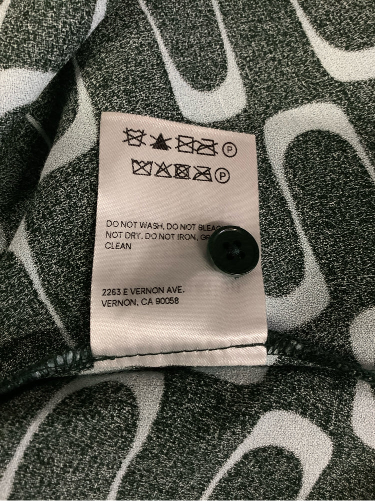 Reformation Size 14 Green & Blue Port Dress