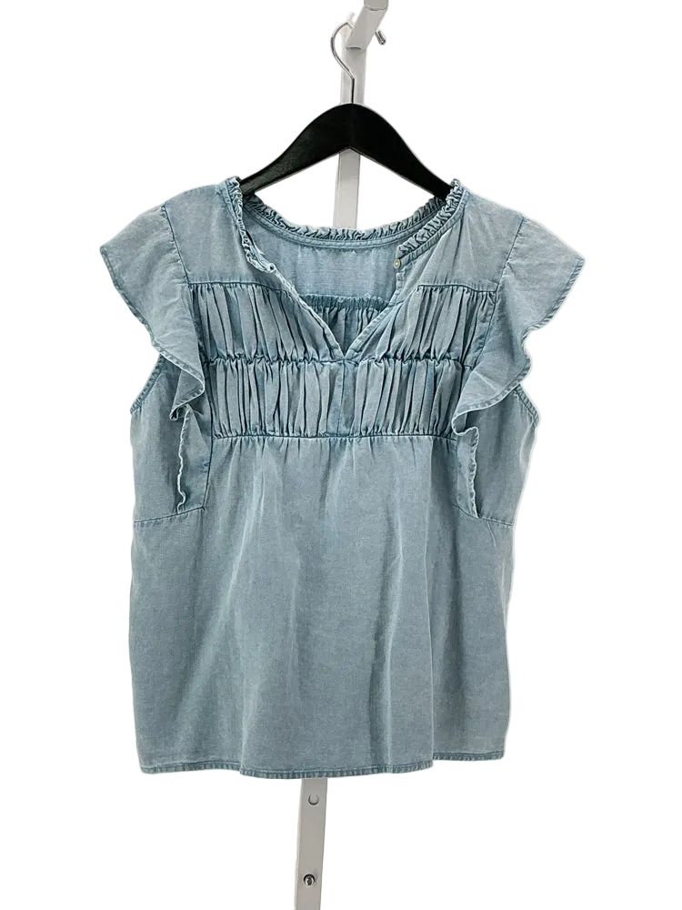 Rails Size S Blue Shirt