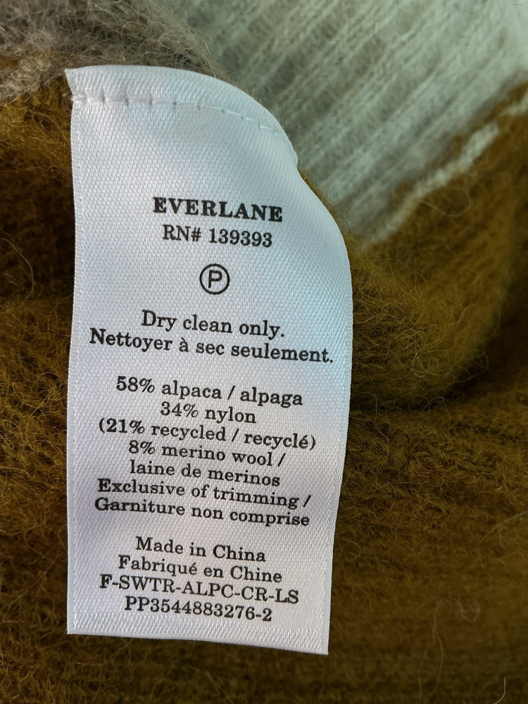 Everlane Size L Brown Multi Sweater