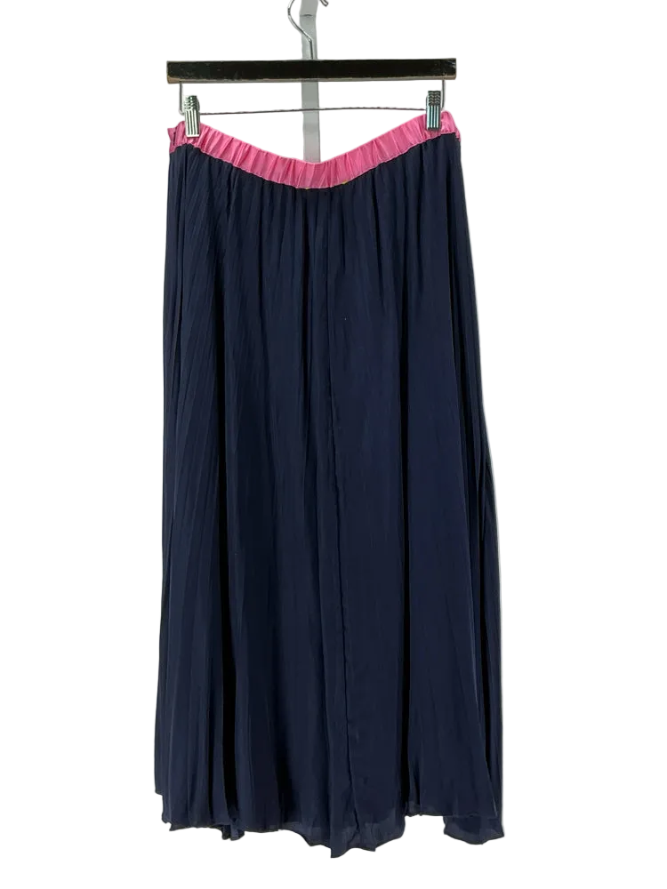 Kerri Rosenthal Size XL Navy & Pink Skirt