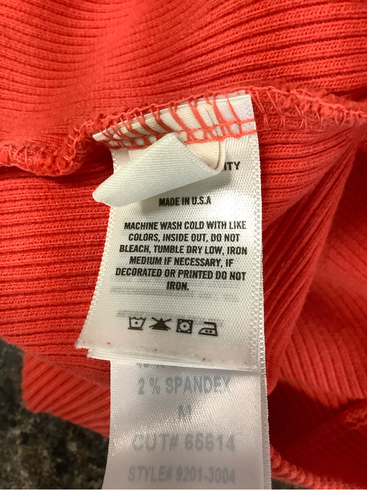 Citizens of Humanity Size M Red Isabel Tank Top