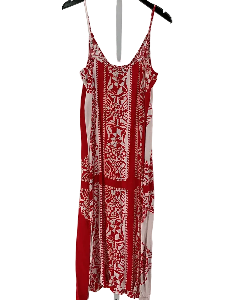 Karen Kane Size S Red & White Dress