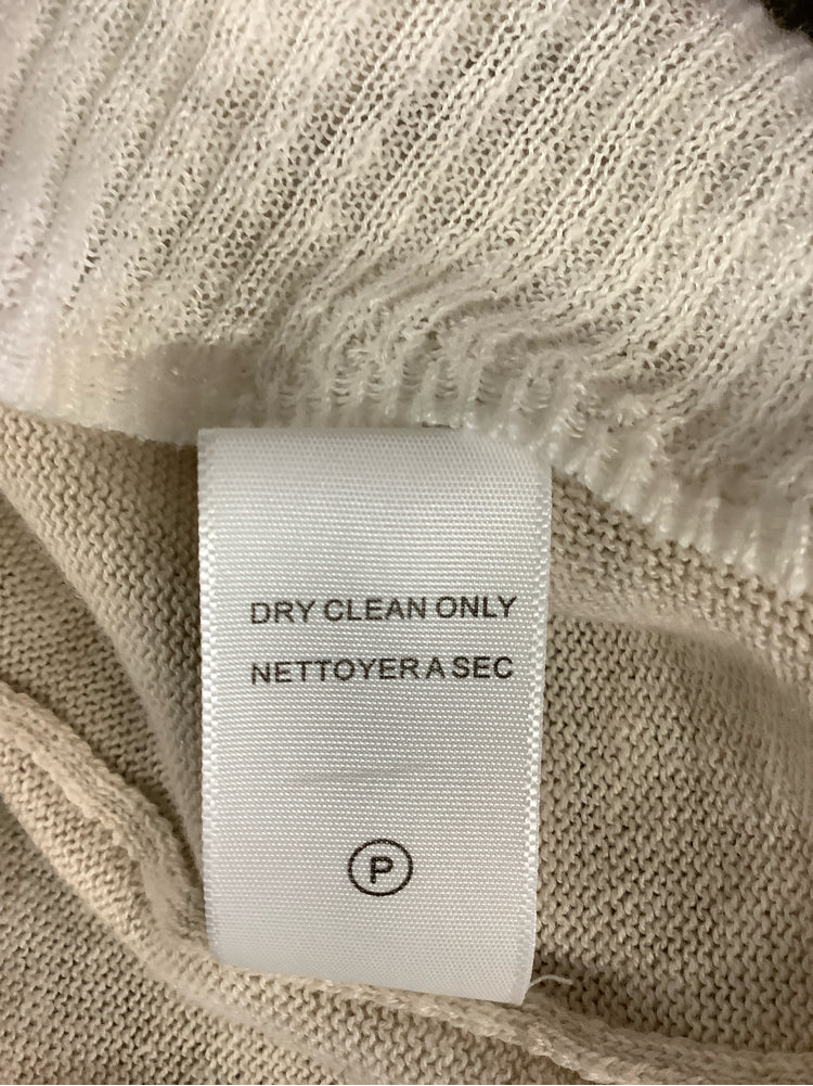 Brochu Walker Size M Tan & White The Morrow Tank Top