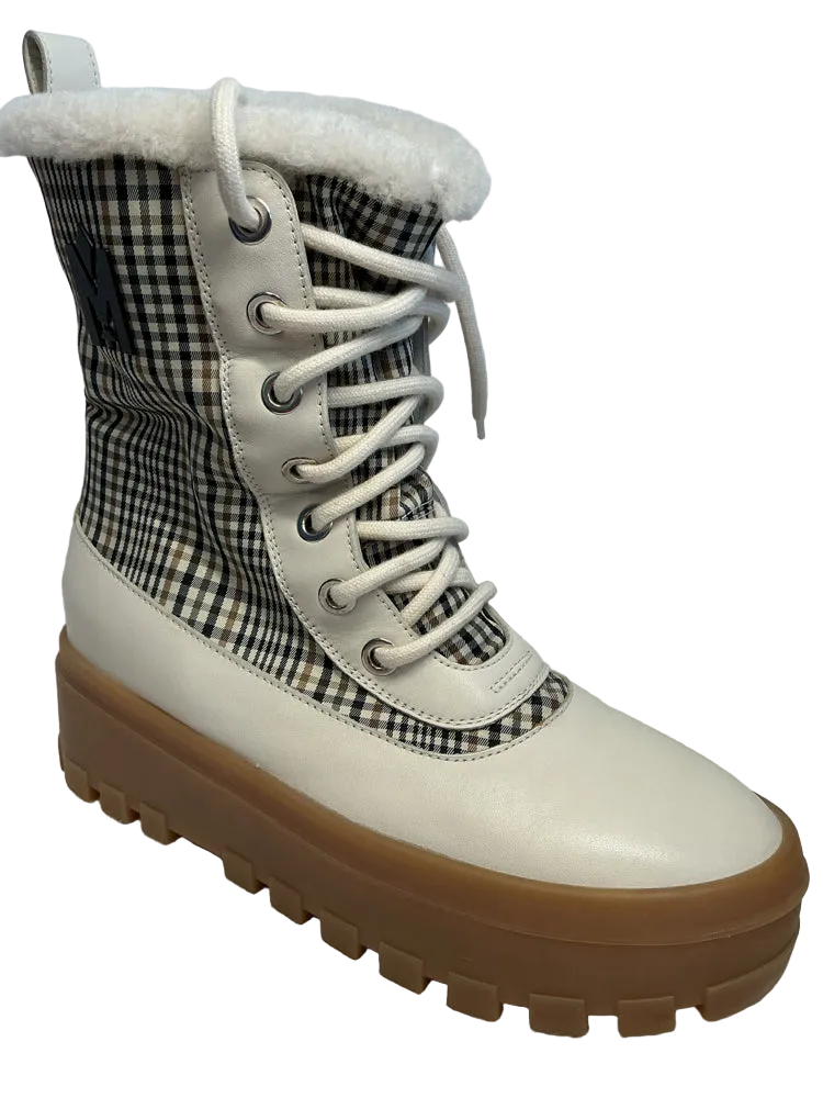 Mackage Shoe Size 8 White multi Hero-WP Booties