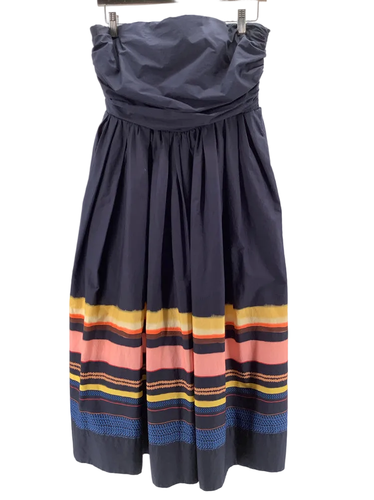 ALC Size 10 Navy multi Tate Dress