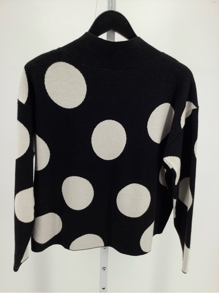 Maeve Size S Black & White Carys Sweater