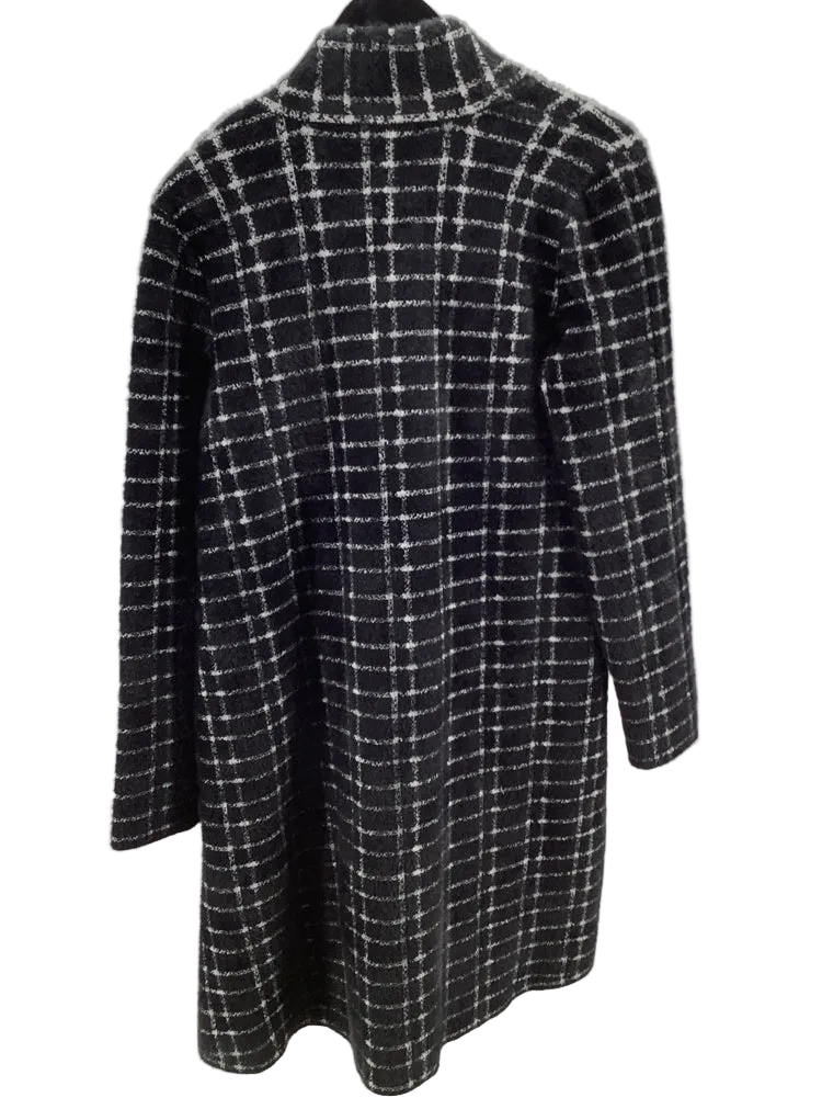 Joseph Ribkoff Size XS Black & White Cardigan
