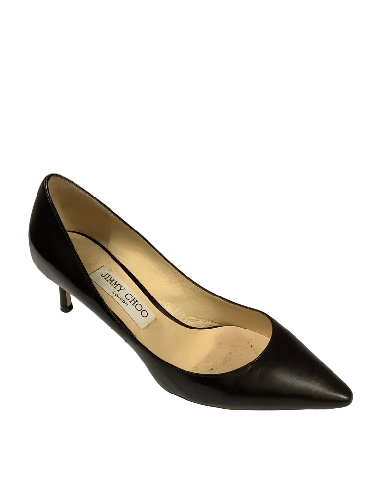 Jimmy Choo Shoe Size 7.5 Black Heels