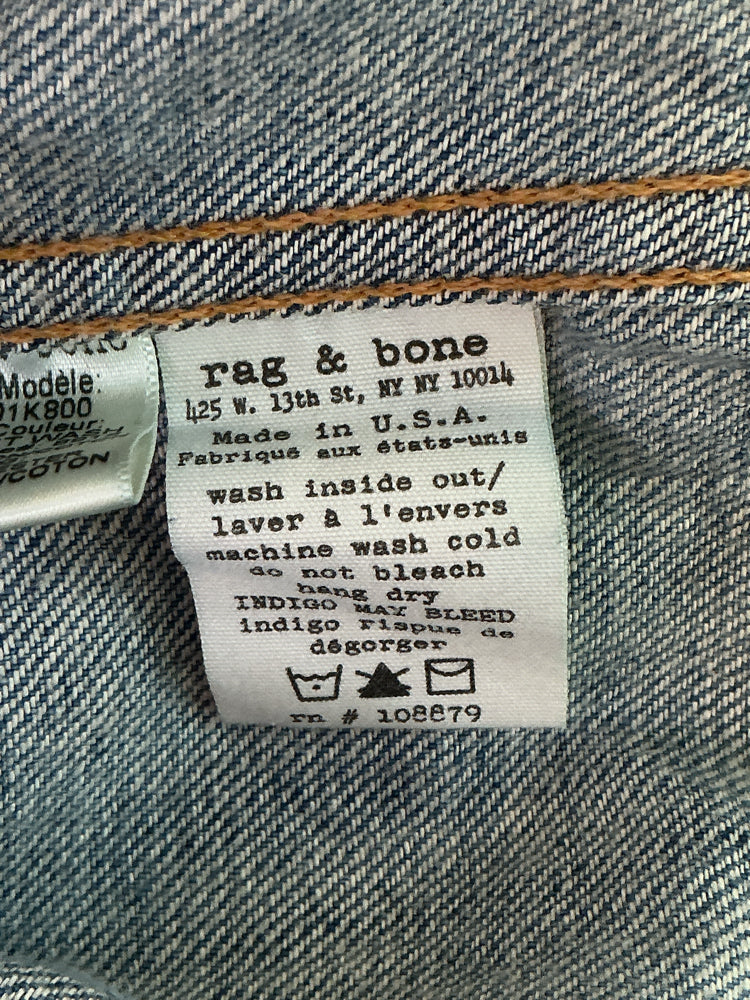 Rag & Bone Size M Blue Jacket
