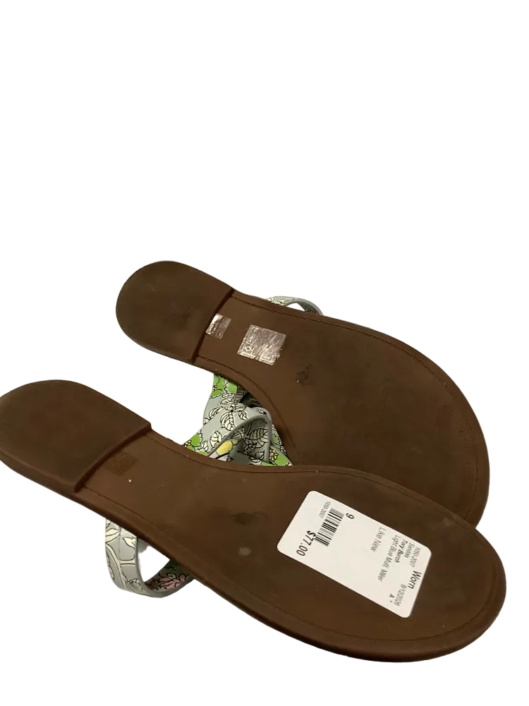 Tory Burch Shoe Size 9 Light Blue Multi Miller Sandals