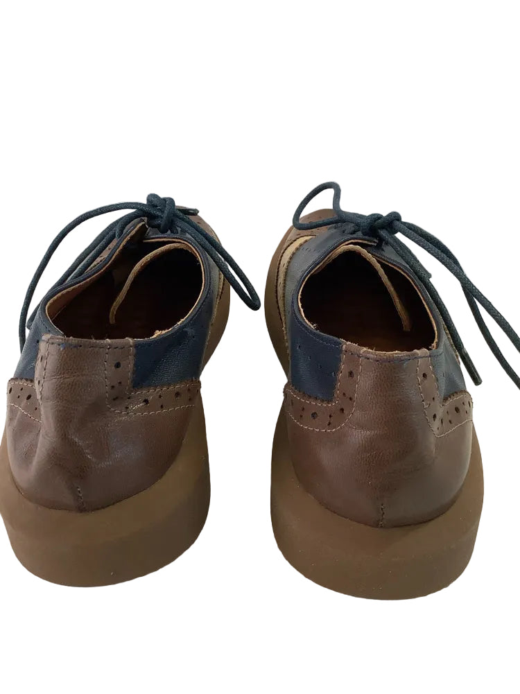 Obiono Shoe Size 6 Brown & Navy Oxford