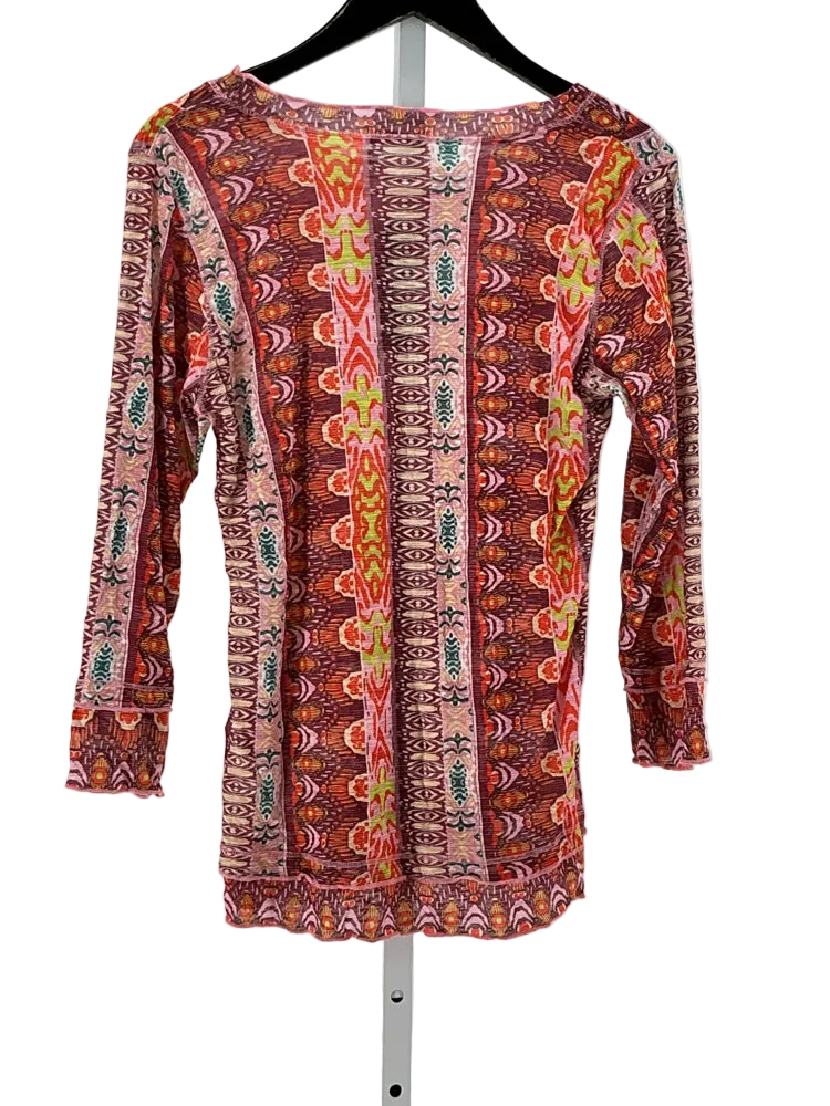 David Cline Size L Purple multi Shirt