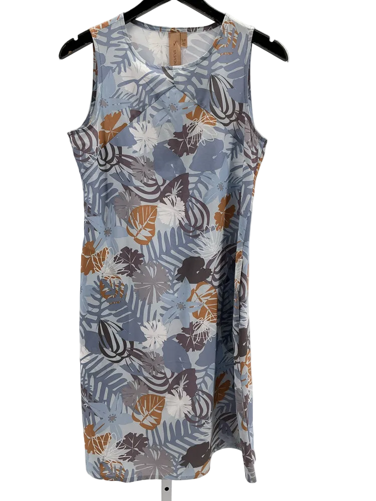Indyeva Size S Blue Multi Lieve Dress
