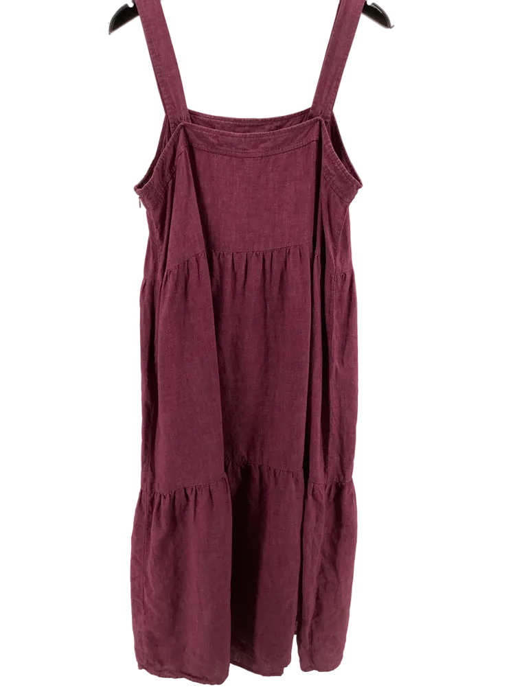 Eileen Fisher Size M Burgundy Dress