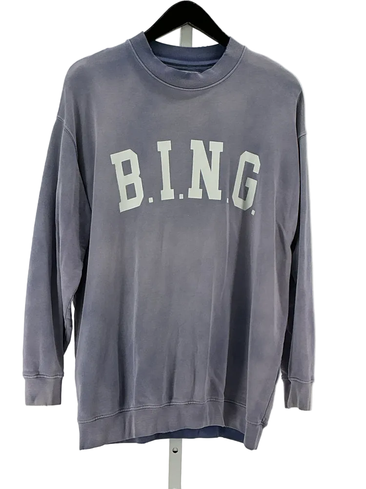 Anine Bing Size XXS Purple Sweatshirt