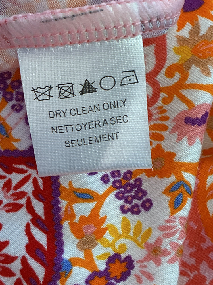 Hale Bob Size S Orange Multi Shirt