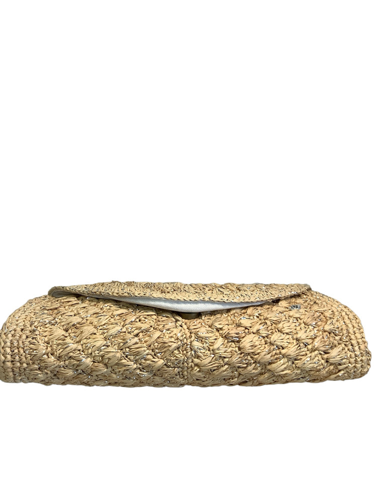Tommy Bahama Tan Clutch
