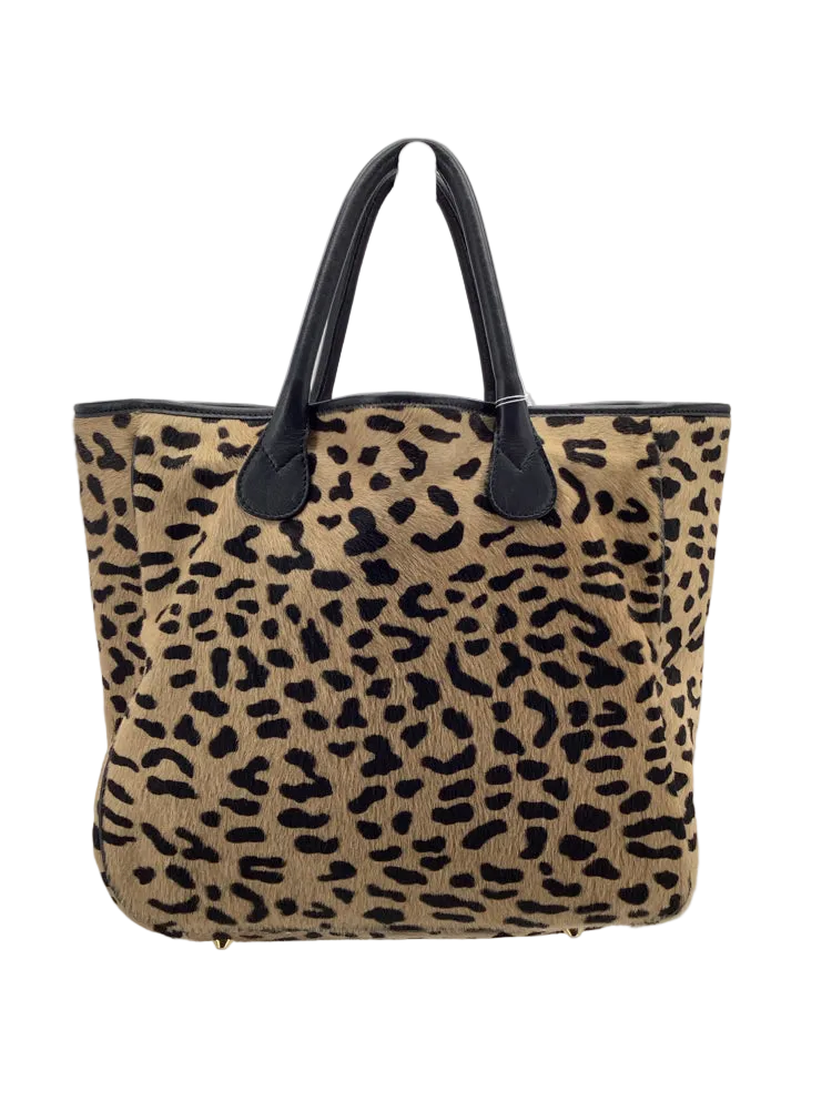 Mark & Graham Black & Tan Telluride Tote