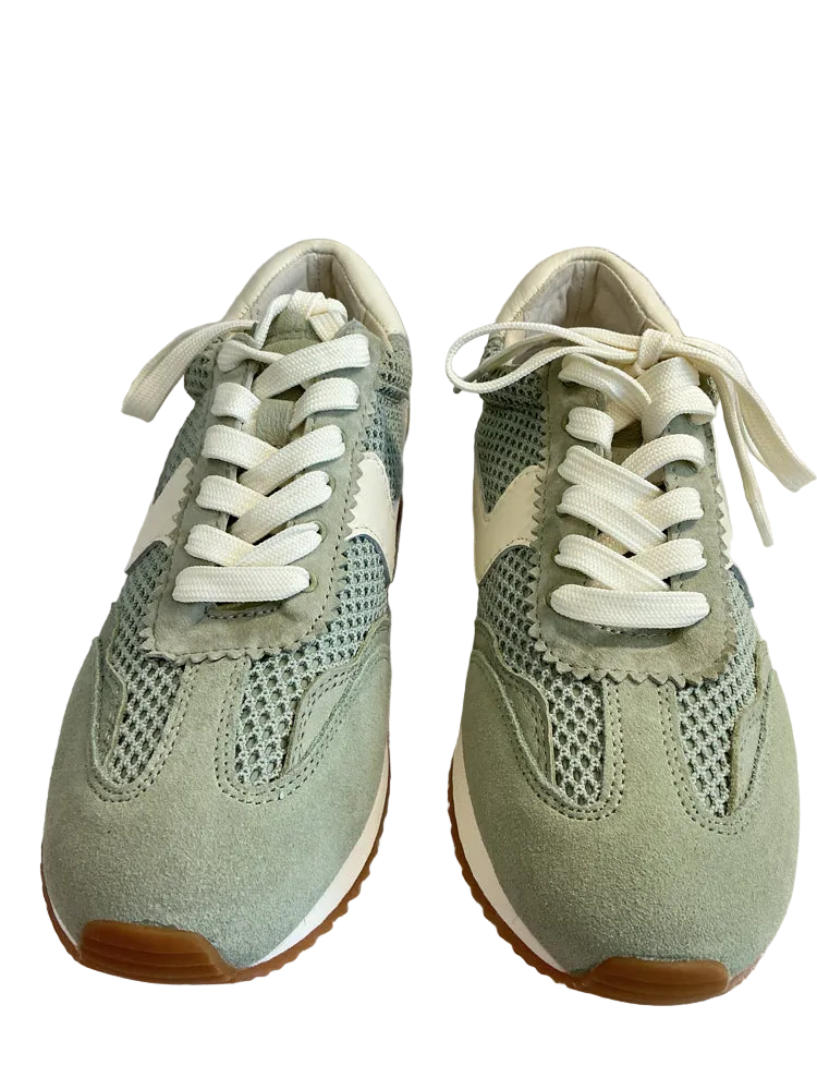 Dolce Vita Shoe Size 9 Green & White Sneakers