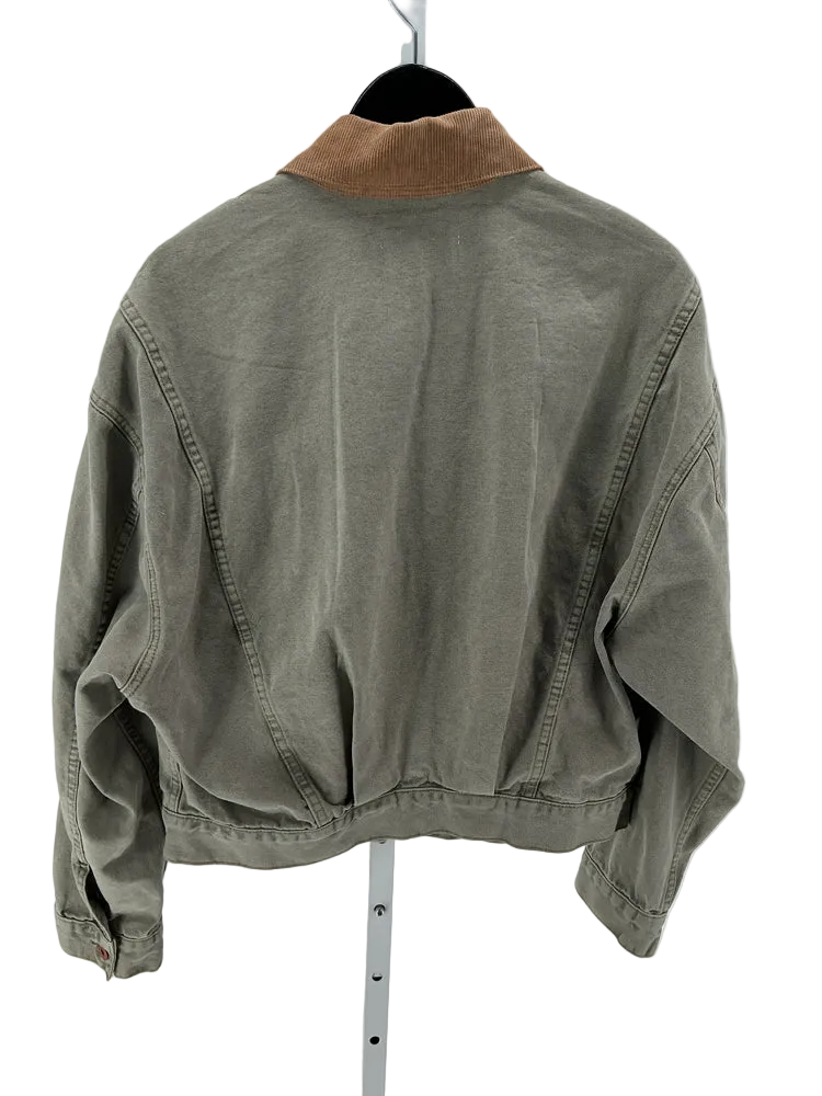 SLVRLAKE Size S Green & Brown Jacket