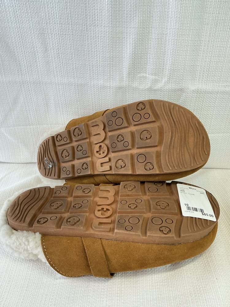 MOU Shoe Size 10 Brown Clogs