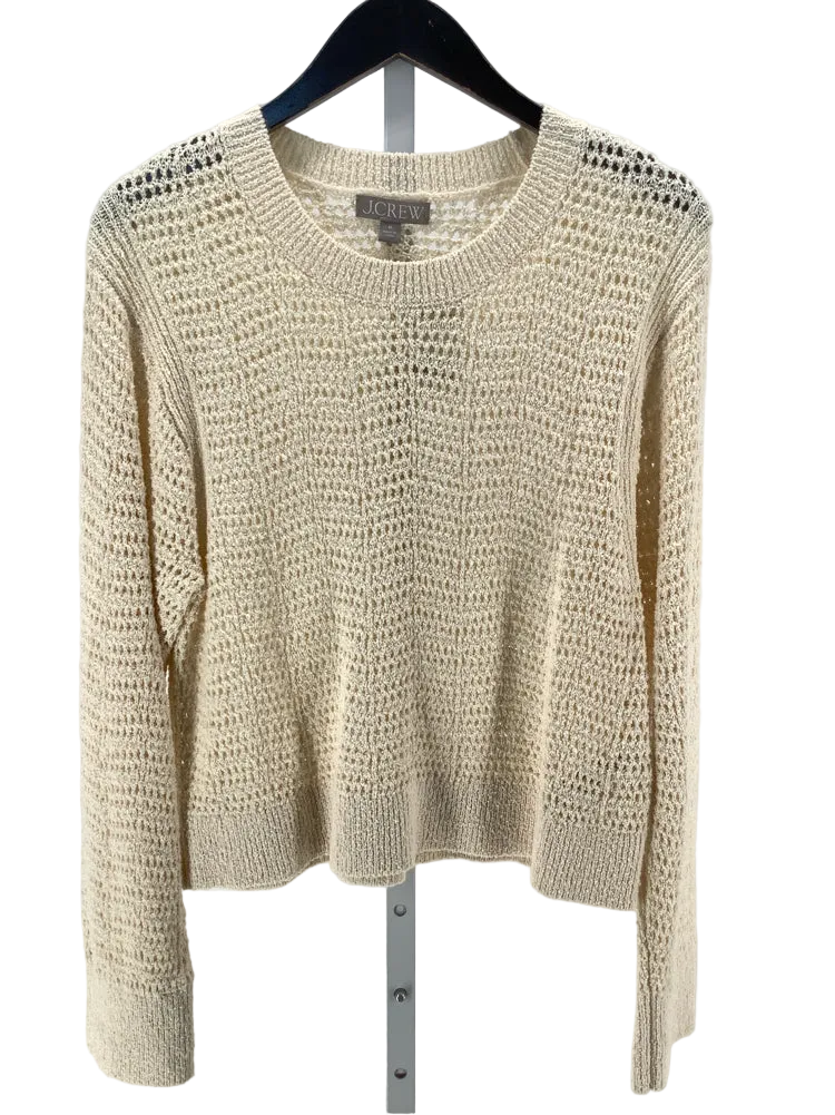 Jcrew Size M Cream Sweater