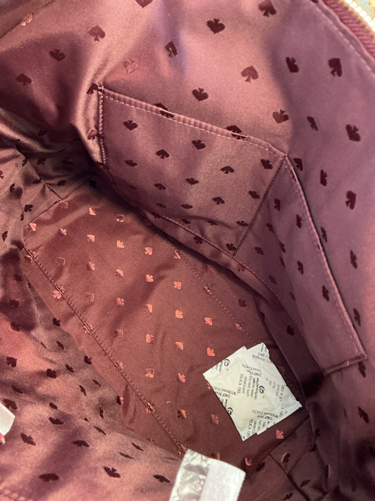 Kate Spade Burgundy Handbags