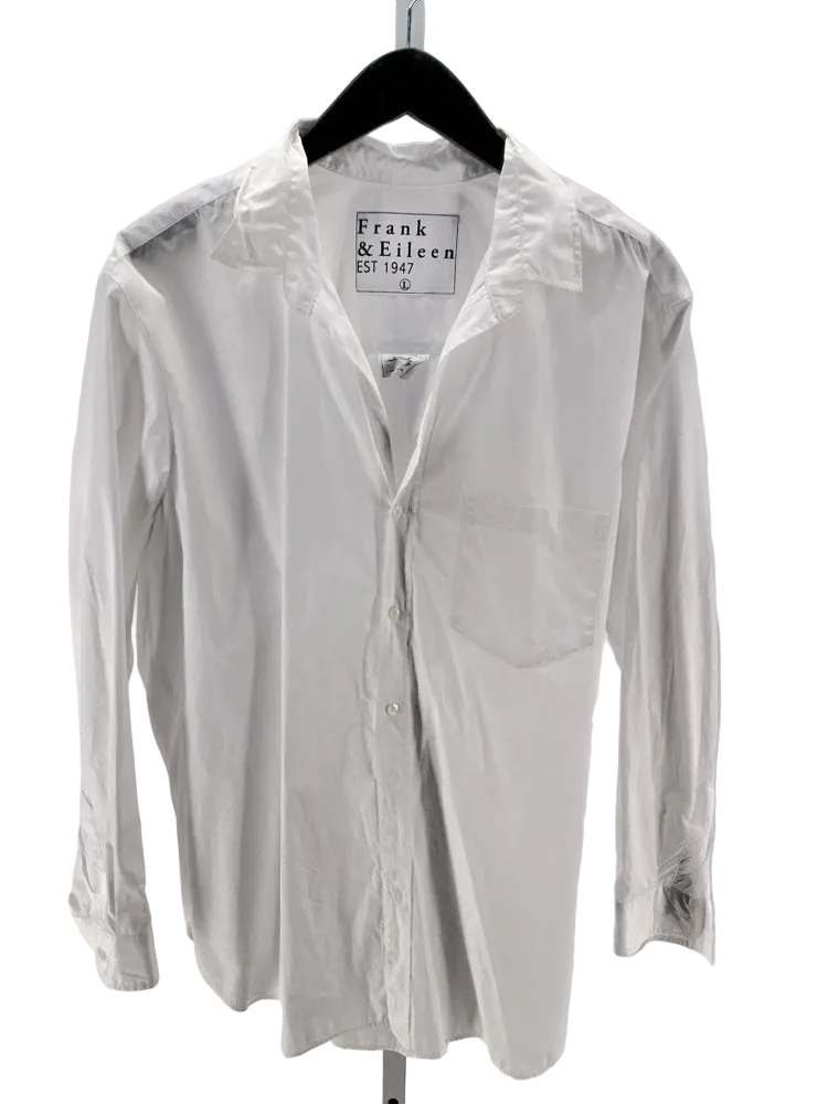 Frank & Eileen Size L White Shirt