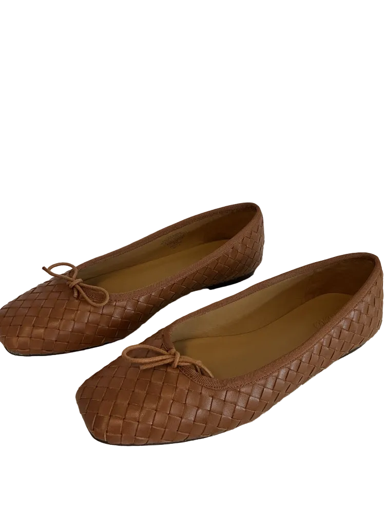 Madewell Shoe Size 7.5 Brown ANELISE Flats