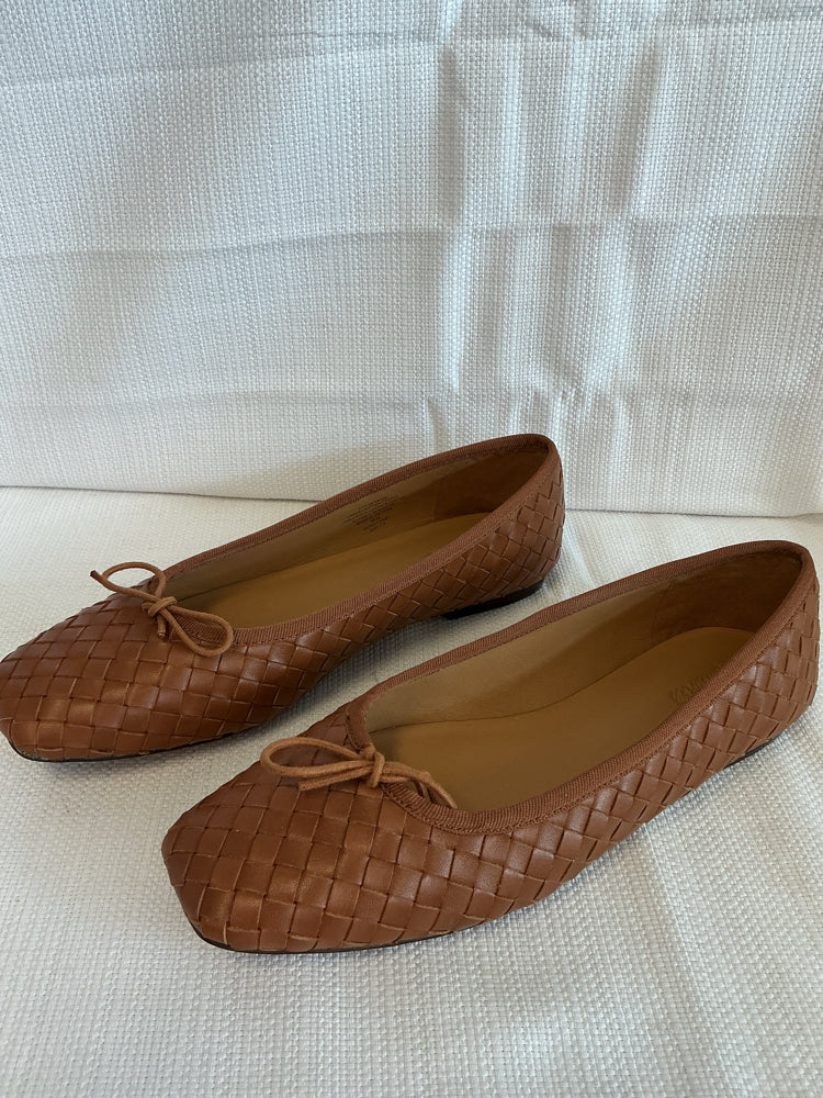 Madewell Shoe Size 7.5 Brown ANELISE Flats