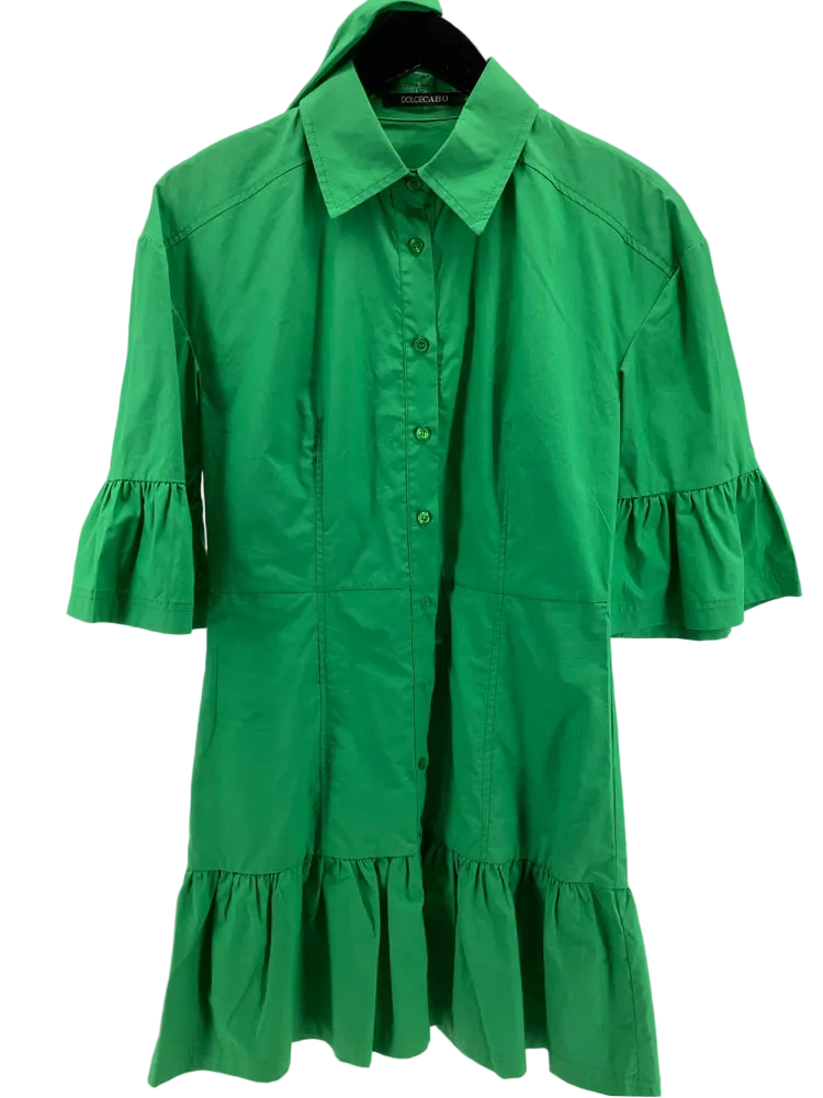 Dolce Cabo Size S Green Dress