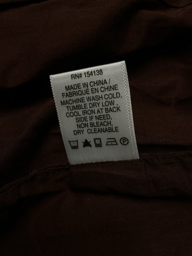 Staud Size 4 Brown Portrait Dress