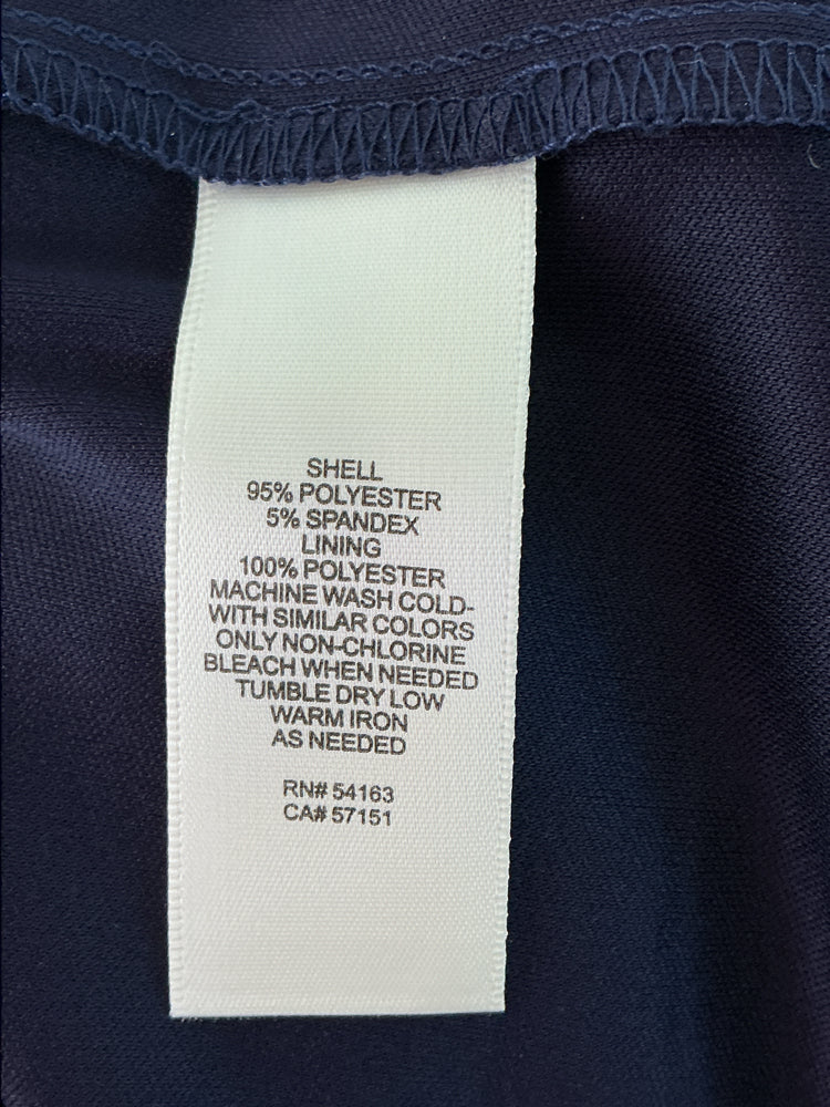Eliza J Size 16W Navy multi Dress