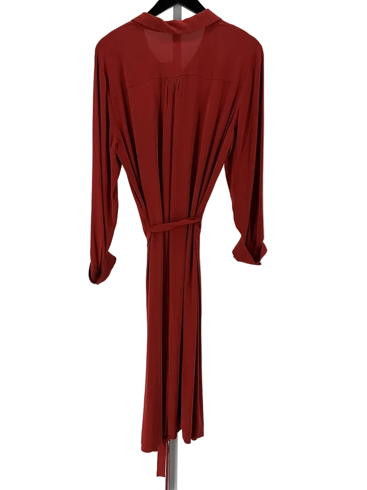 Eileen Fisher Size M Orange Dress
