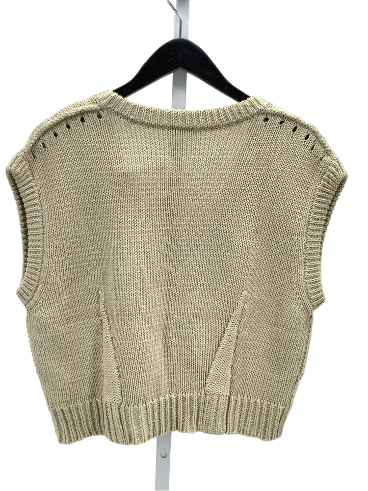 Rachel Comey Size M Tan Corsa Top Sweater