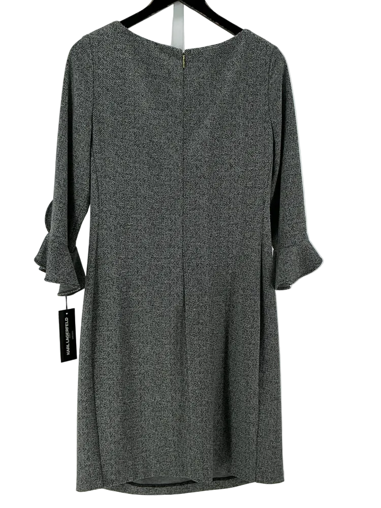 Karl Lagerfeld Size 12 Black & White Dress
