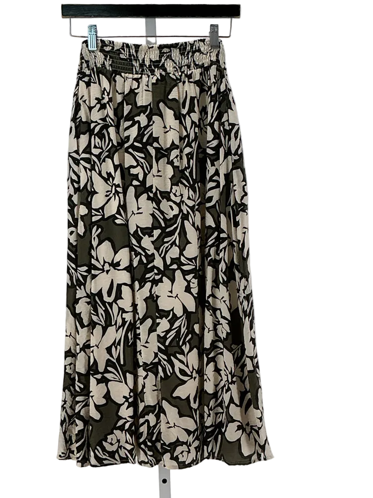 Evereve Size XS Green multi Skirt
