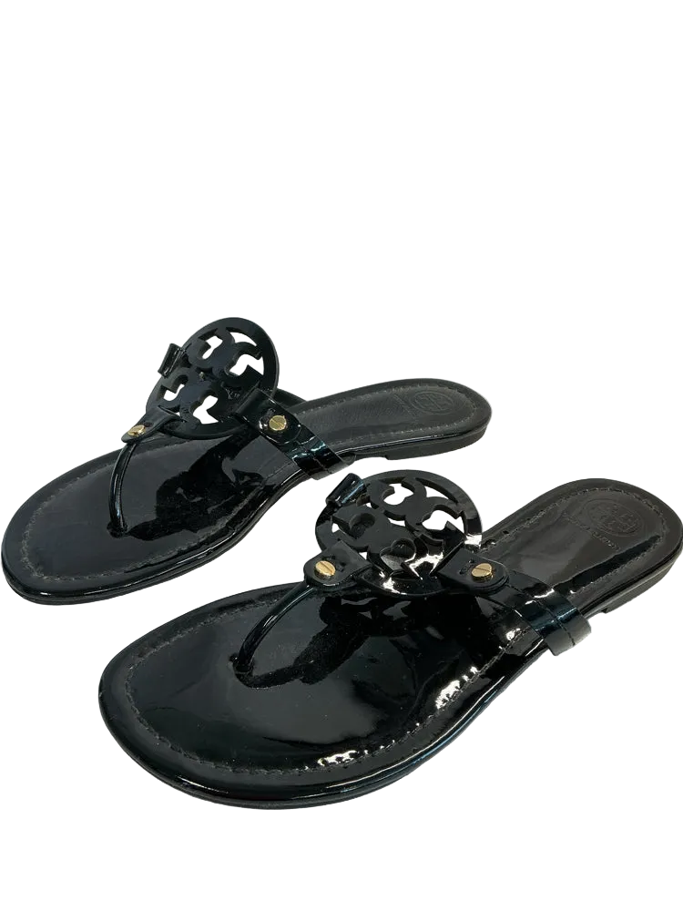 Tory Burch Shoe Size 8.5 Black Sandals