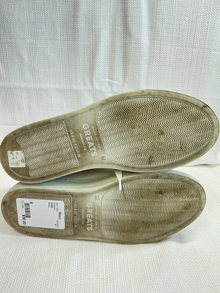 Greats Shoe Size 6 White Sneakers