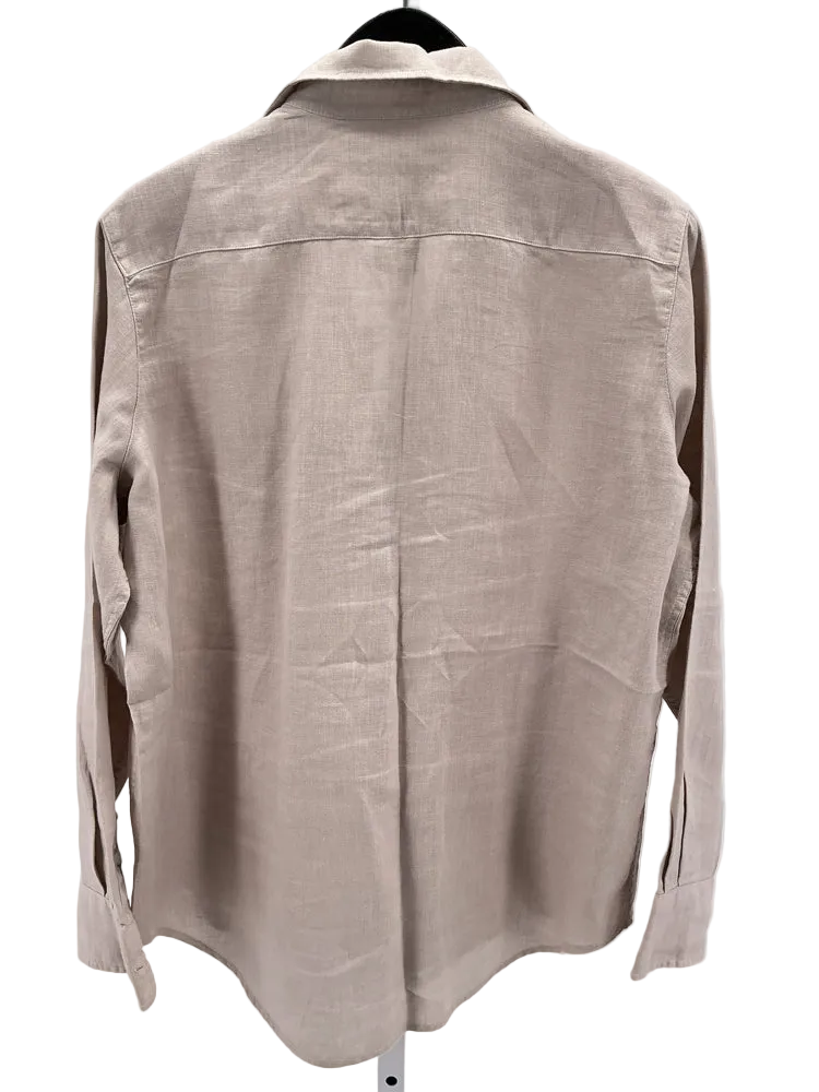 Frank & Eileen Size S Tan Eileen Shirt