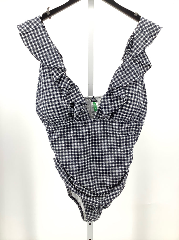 Jcrew Size 22 Navy & white Swimsuit