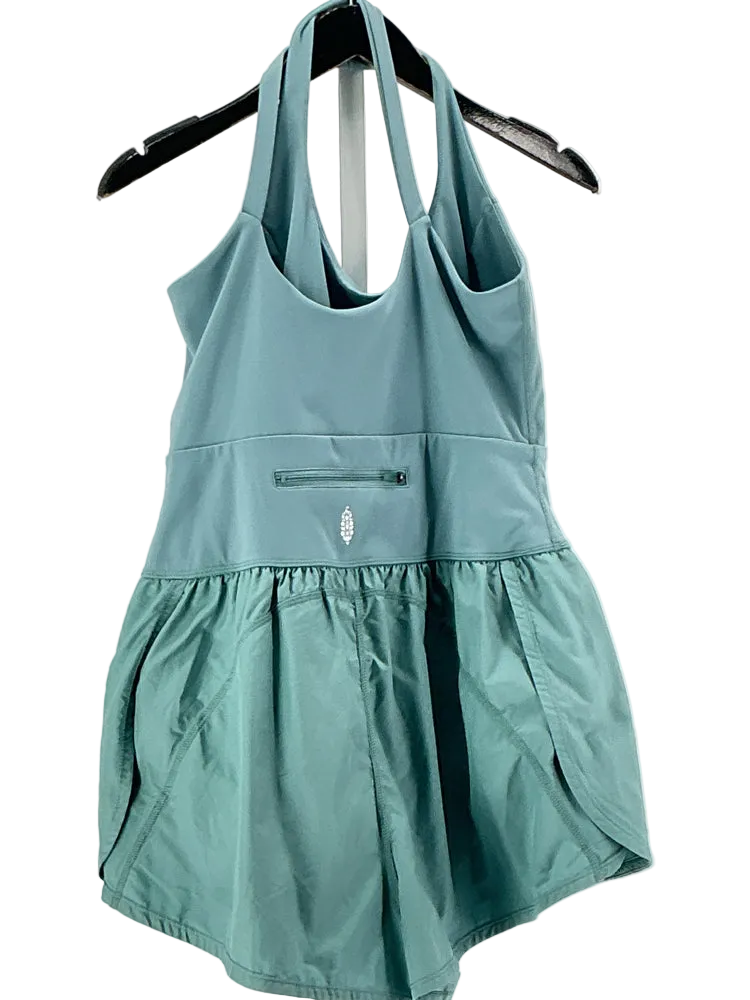 Free People Size L Green Romper